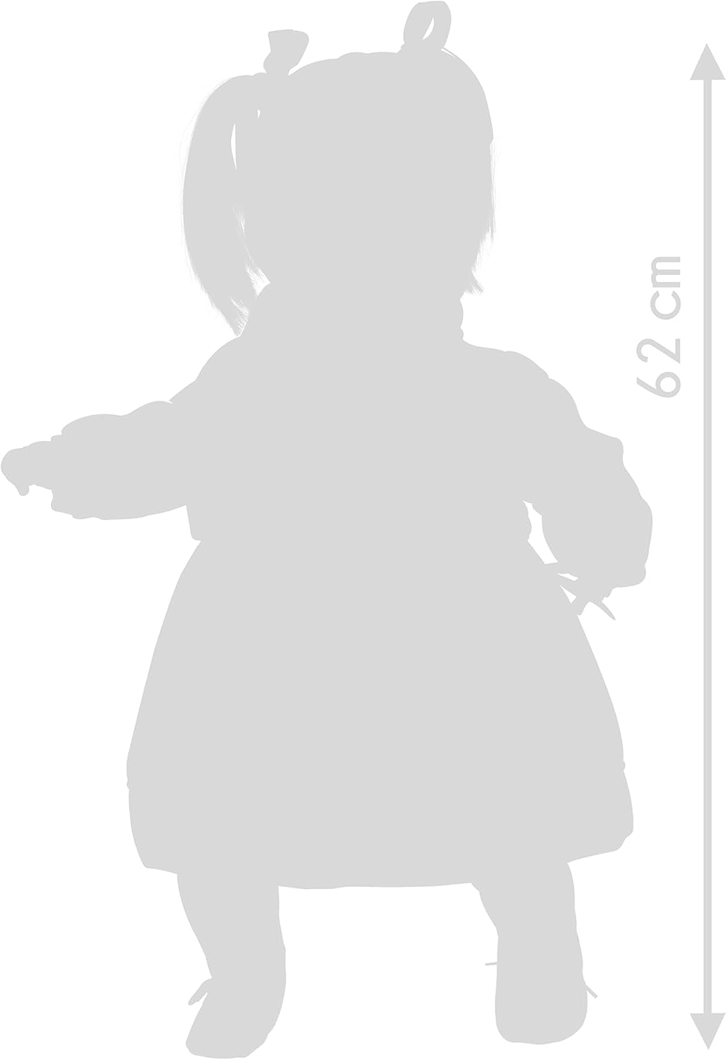 Muñecas Berbesa Baby Dulzón, a soft and cuddly baby doll with a sweet expression, perfect for imaginative play.