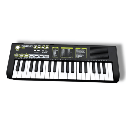 Bontempi KeyRhythm Digital Keyboard Piano with 37 Keys, 2 cm Pitch, Headphone