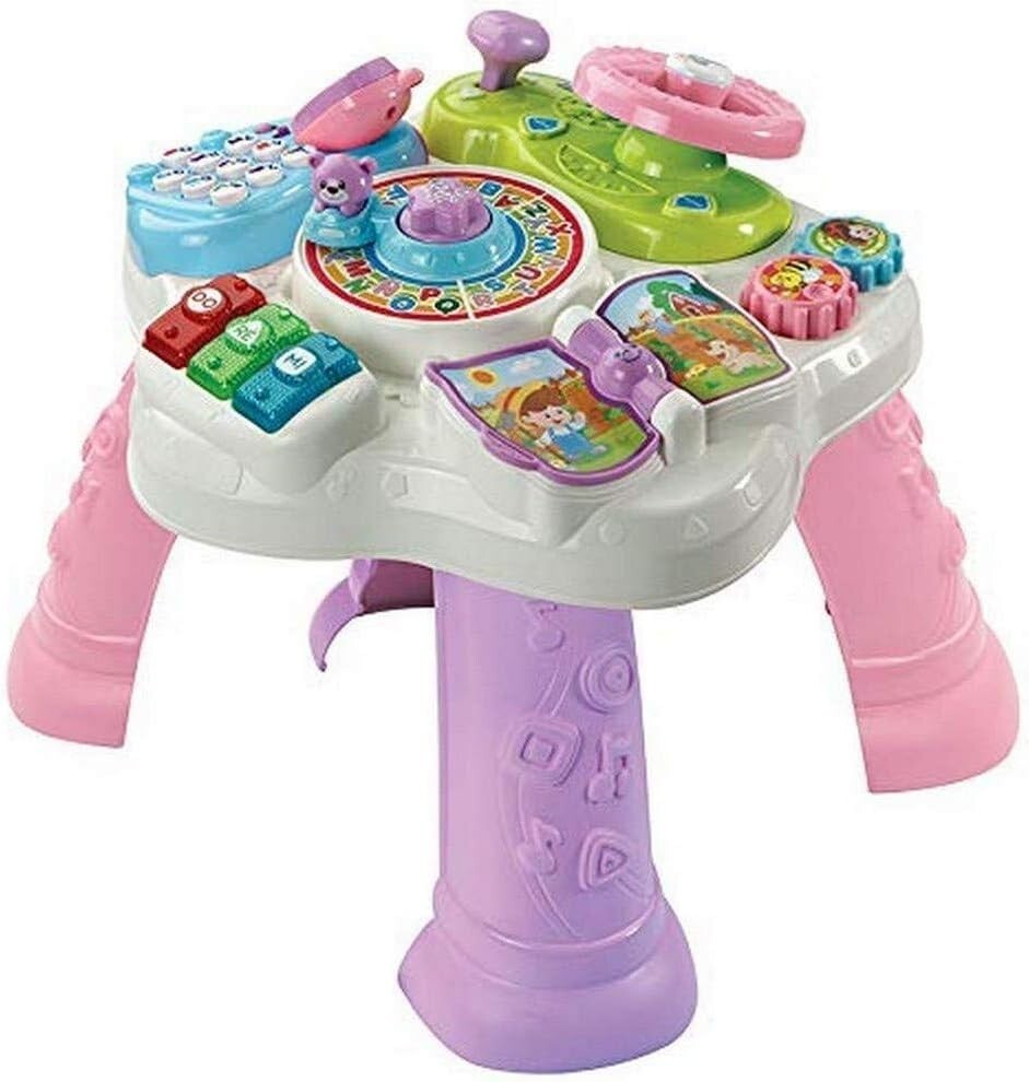 VTech – Mein rosa zweisprachiger Aktivitätstisch Französisch