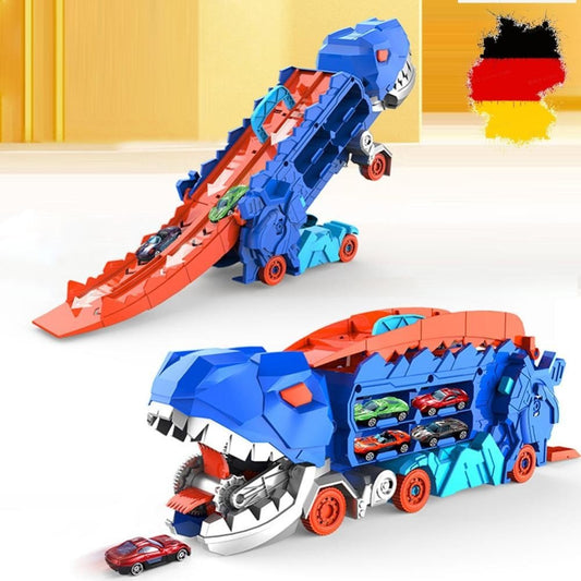 Dinosaurier - Transporter Truck – Spielzeugauto - Set für Kleinkinder | Mit Dinosaur