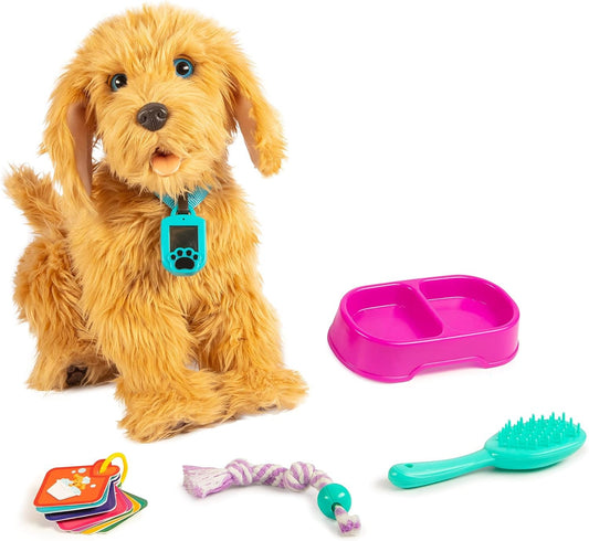Moji Labradoodle Spielzeug Welpe - ca. 35 cm für Kinder ab 36 Monaten