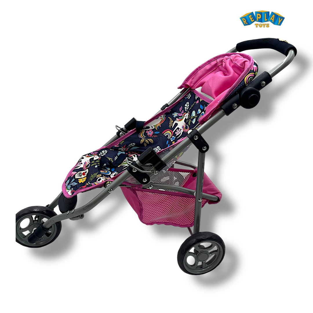 Bayer Chic 2000 - Puppenbuggy Lola, Jogging-Buggy, Puppenjogger, Puppenwagen, Ei