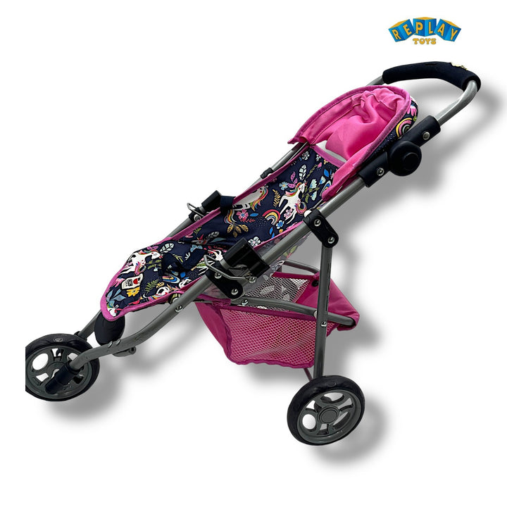 Bayer Chic 2000 - Puppenbuggy Lola, Jogging-Buggy, Puppenjogger, Puppenwagen, Ei