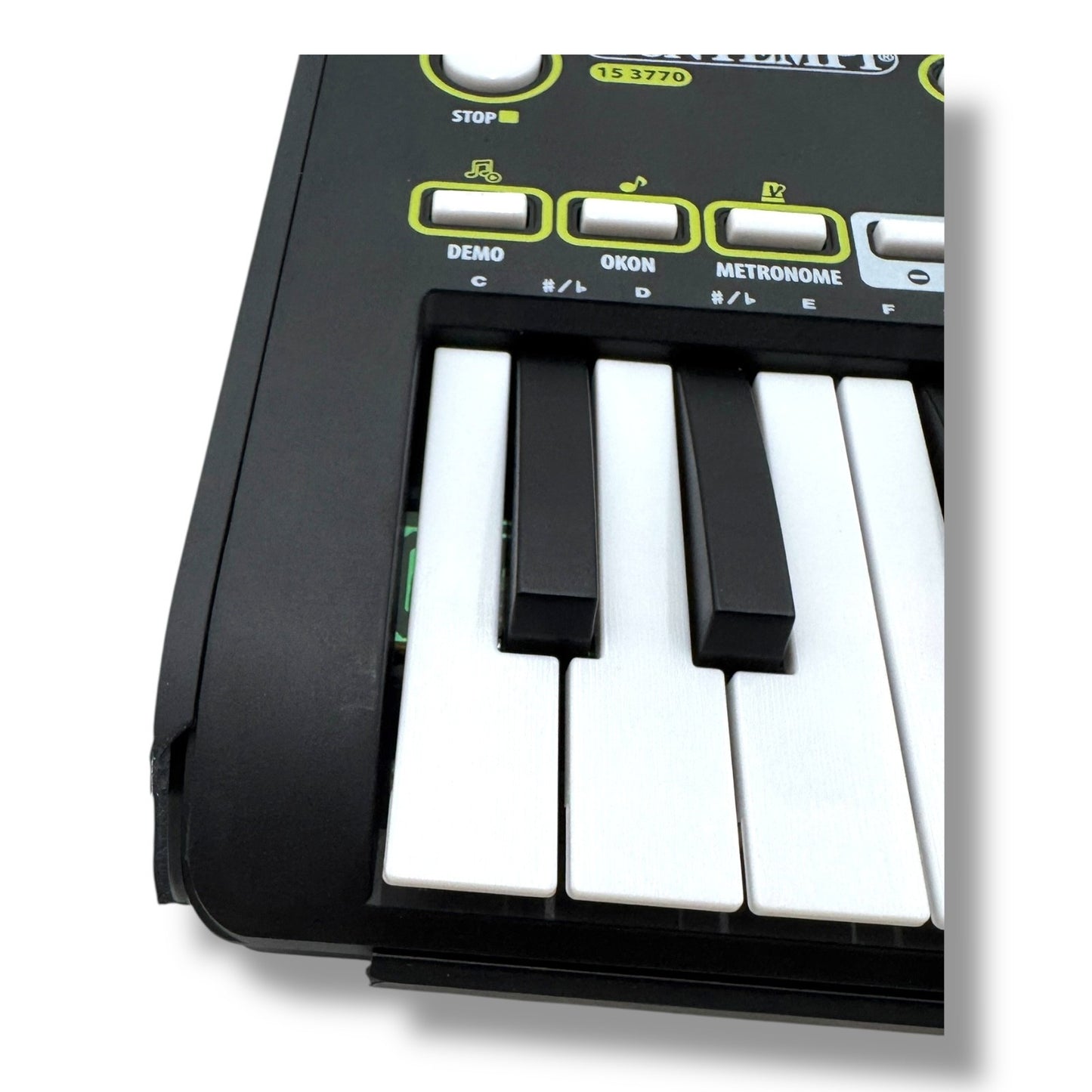 Bontempi KeyRhythm Digital Keyboard Piano with 37 Keys, 2 cm Pitch, Headphone