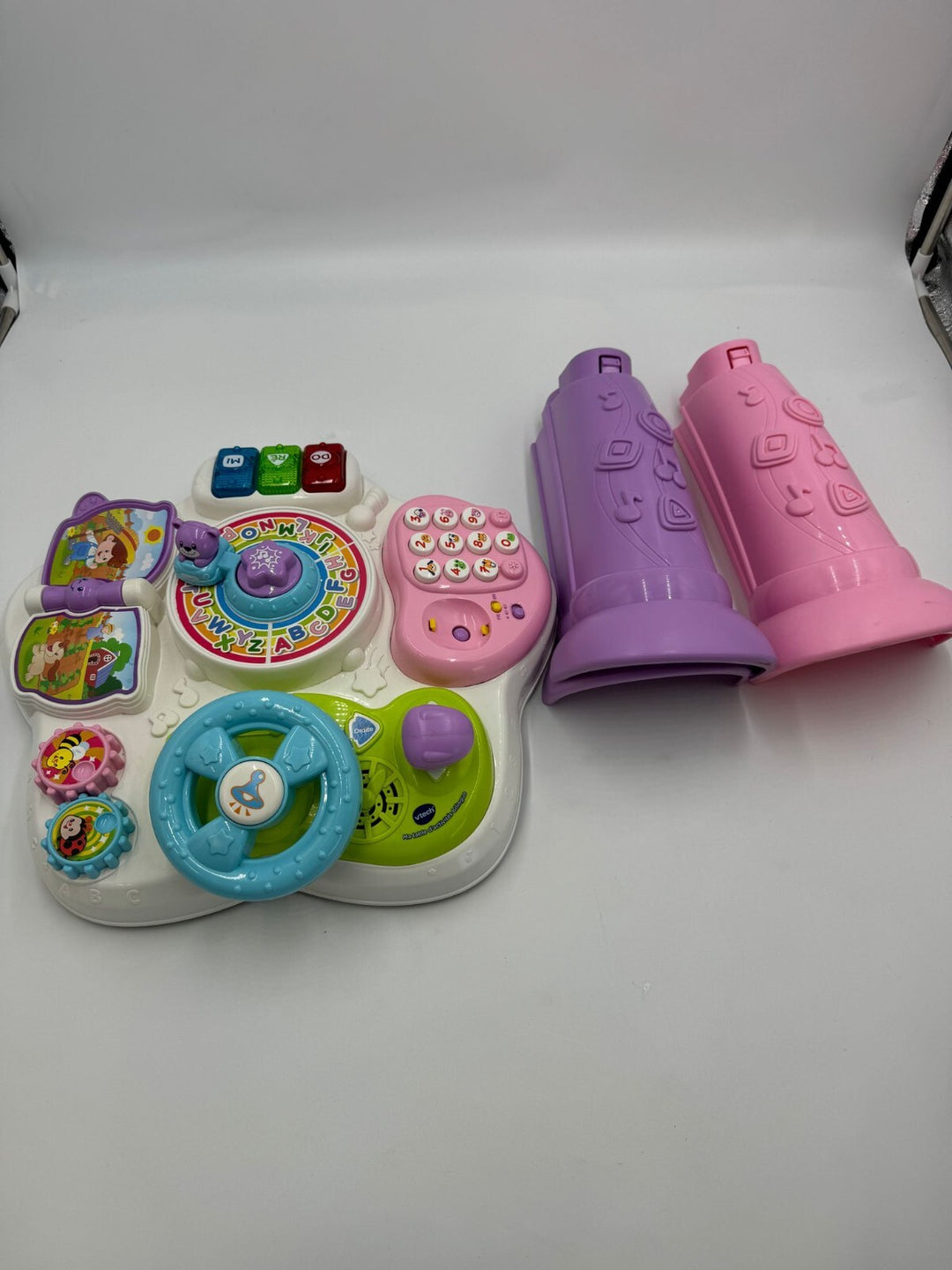 VTech – Mein rosa zweisprachiger Aktivitätstisch Französisch
