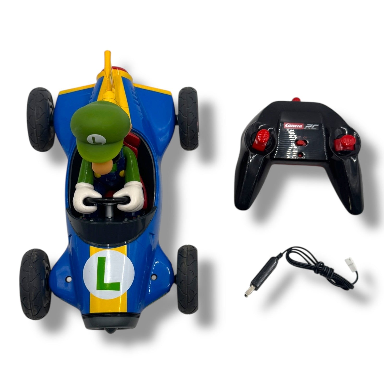 Carrera RC 2,4 Ghz 370181067 Nintendo Mario Kart Mach 8,Luigi Puppe