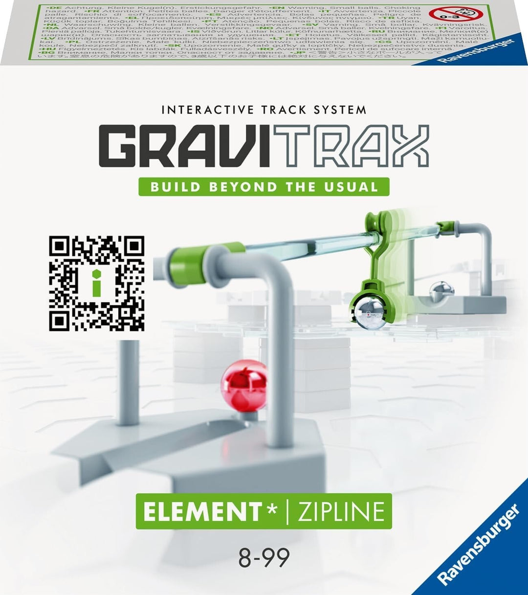 Ravensburger Gravitrax Element Zipline 27472 - Erweiterung Für Deine Kugelbahn -