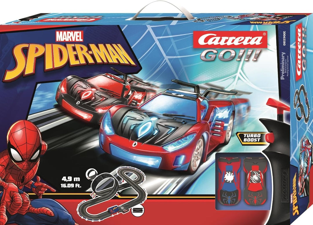 Carrera GO!!! Marvel Spider-Man Racing 20062580 Rennbahn Autorennbahn