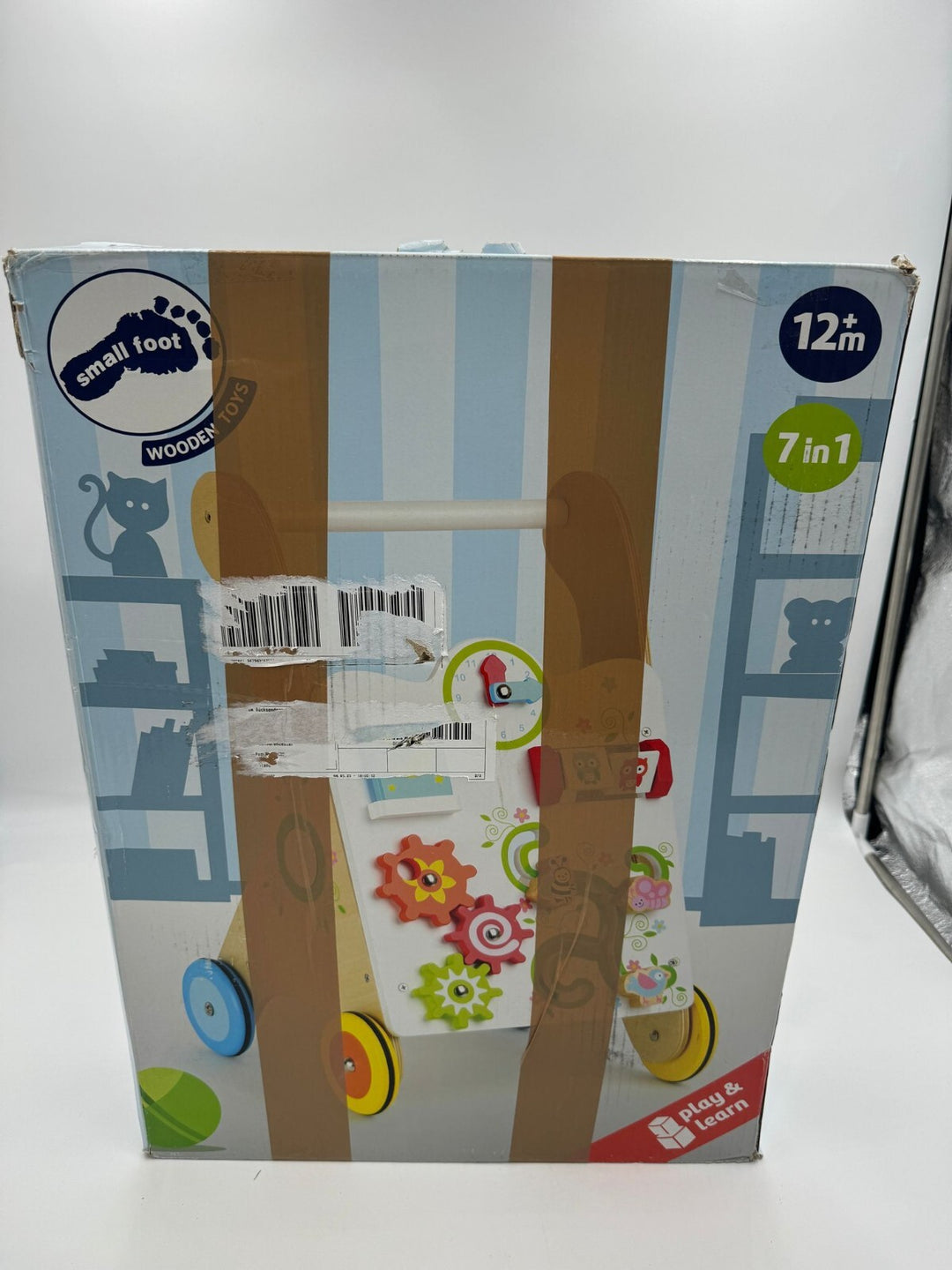 Legler small foot Lauflernwagen Kunterbunt ab 12 Monate 10745