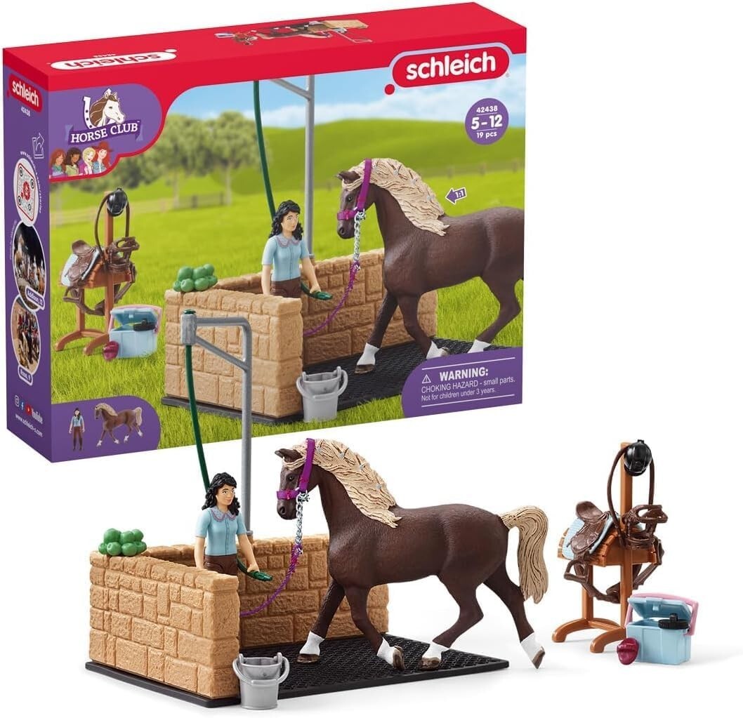 Schleich Horse Club 42438 | Waschplatz mit Emily & Luna |