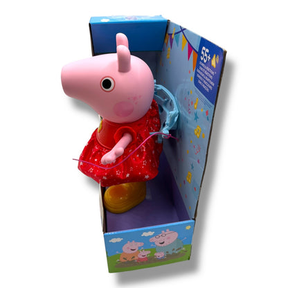 Peppa Pig Matschepfützen - Party Puppe 30cm inkl. 4 AA Batterien, französisch OVP
