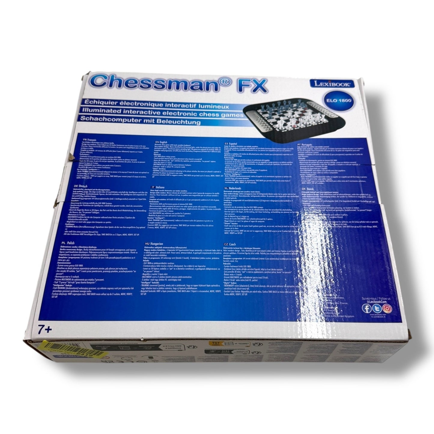 Lexibook Chessman FX Elektronisches Schachspiel (CG1335) B - Ware