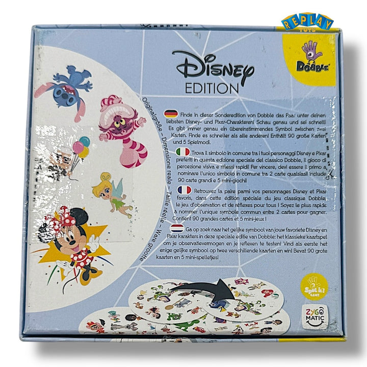 Zygomatic Familienspiel Reaktionsspiel Dobble Disney Edition
