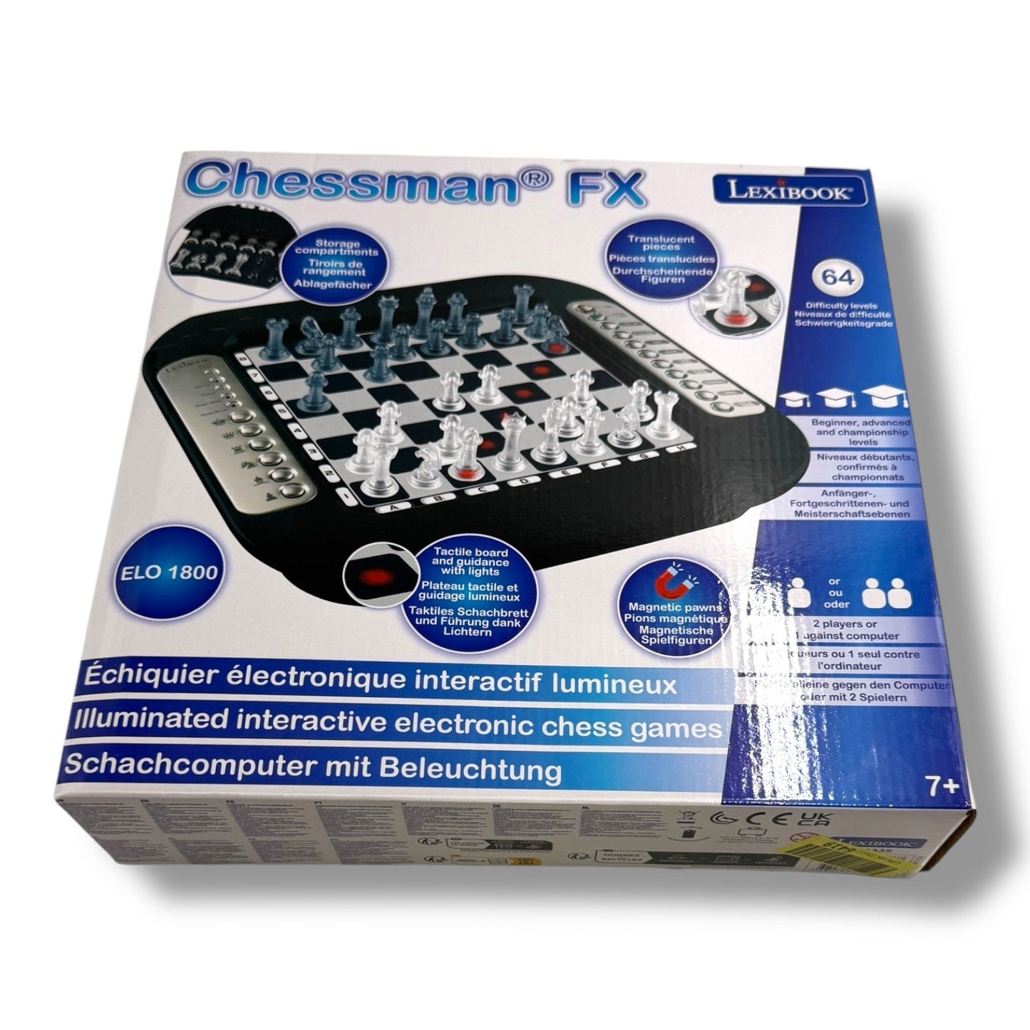 Lexibook Chessman FX Elektronisches Schachspiel (CG1335) B - Ware