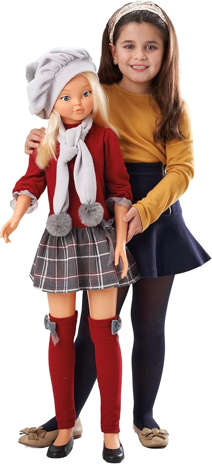 JESMAR Rosaura 88010 - Sprechende Puppe, 105 cm, Mehrfarbig, Einheitsgröße