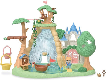 Sylvanian Families - 5762 Abenteuerspielplatz Wasserfall, Tierfigur, Spielzeug für Kinder ab 3 Jahren