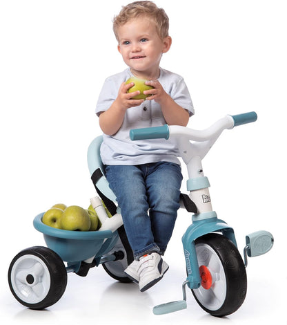 Smoby - Be Move blau - Kinderdreirad mit Schubstange