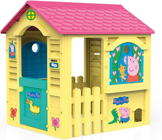 Chicos - Peppa Pig Spielhaus fur Kinder Outdoor | Robuster und langlebiger Kunststoff