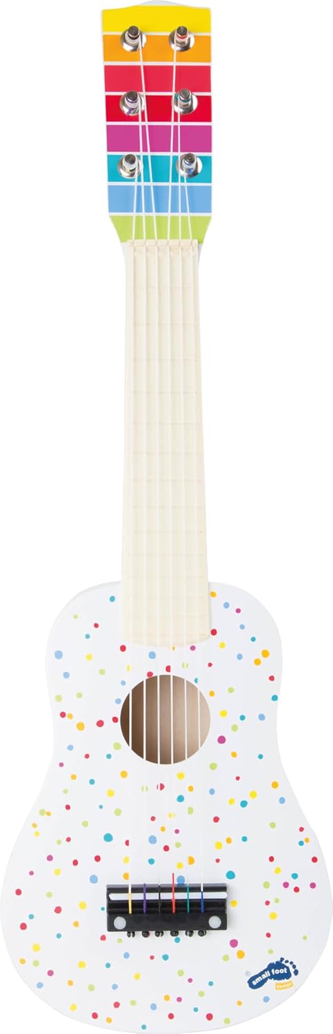 small foot Kinder - Gitarre "Sound" aus Holz – Musikinstrument ab 3 Jahren (10382)