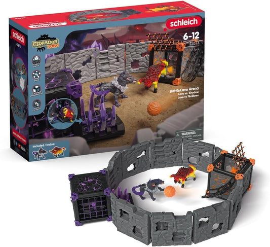 schleich ELDRADOR CREATURES | BATTLE CAVE Arena: Lava vs. Schatten (42673) | 71 Teile