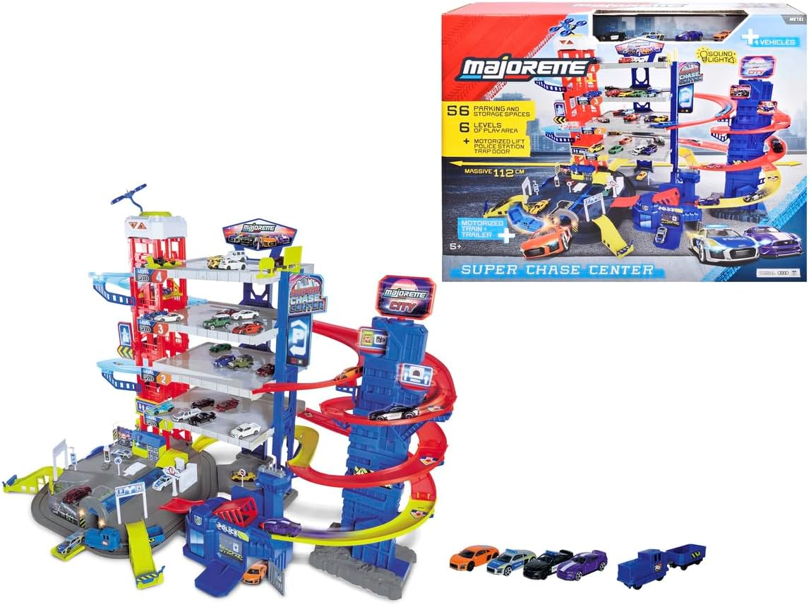 Majorette – Super Chase Center, Parkhaus mit 5 Etagen