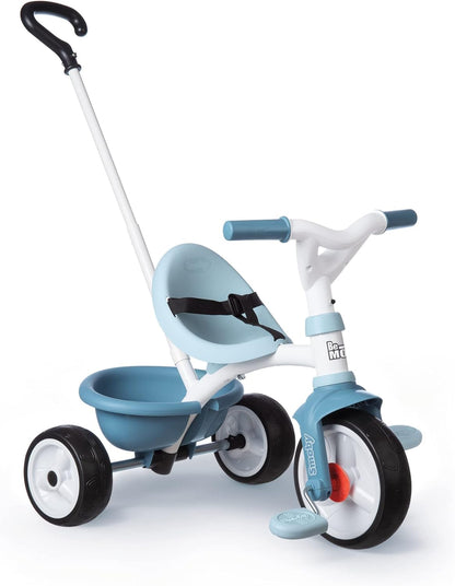 Smoby - Be Move blau - Kinderdreirad mit Schubstange