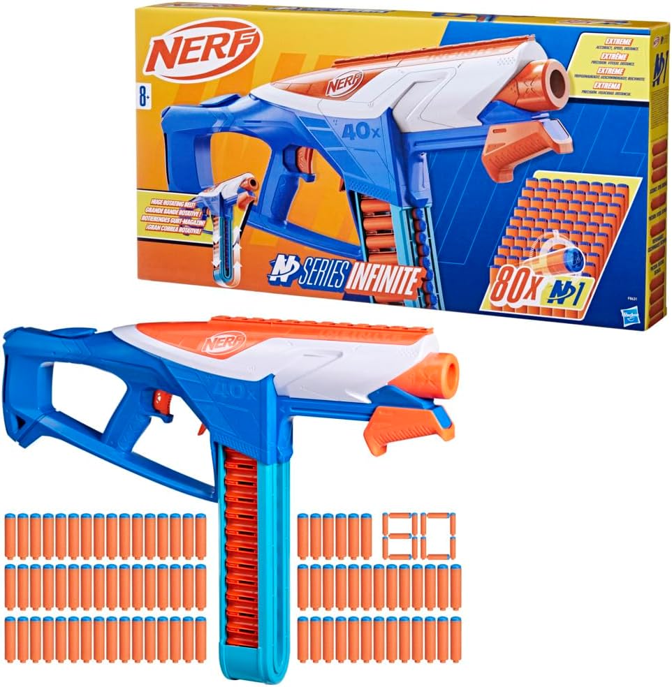 Nerf N Series Infinite Blaster mit 80 N1 Darts