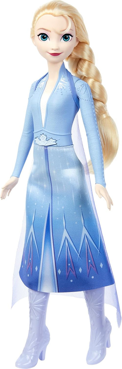 Mattel Disney Frozen 2 – Singende Elsa Modepuppe