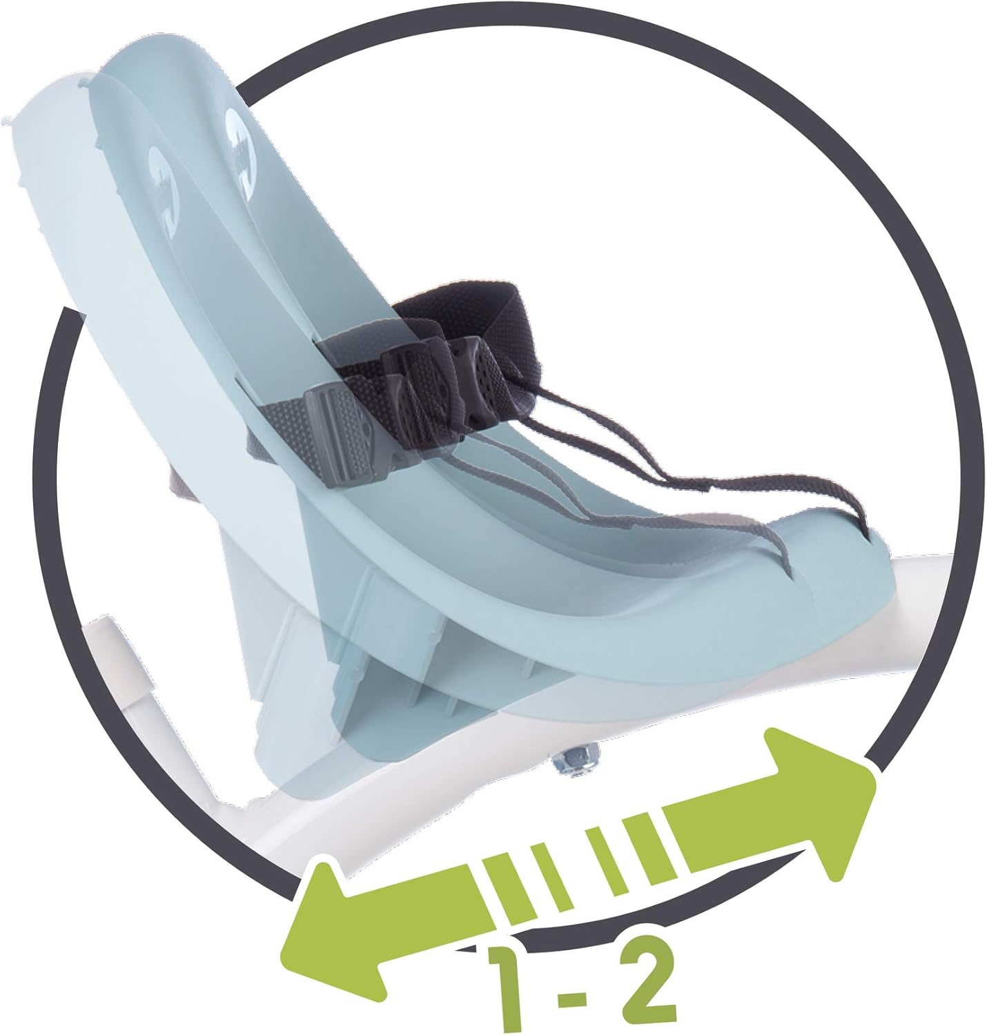 Smoby - Be Move blau - Kinderdreirad mit Schubstange