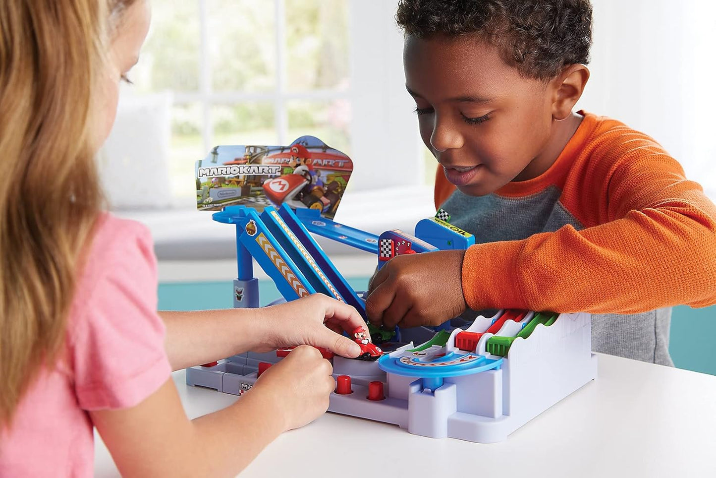 EPOCH Games 7390 Mario Kart™ Racing DX | Party - &amp; Actionspiel | Geschicklichkeitsspiel für Kinder und Familien