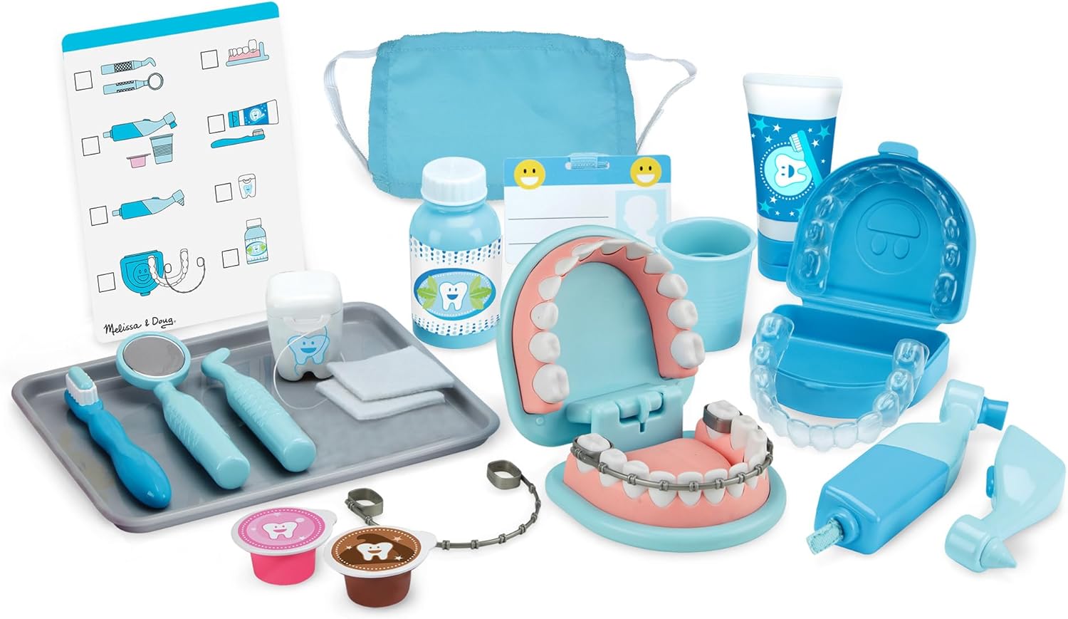 Melissa & Doug – Super Smile Zahnarzt Spielset (26 - teilig)