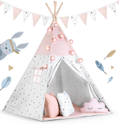 NUKIDO Kindertipi im Montessori - Stil – Rosa