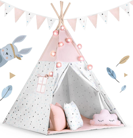 NUKIDO Kindertipi im Montessori - Stil – Rosa