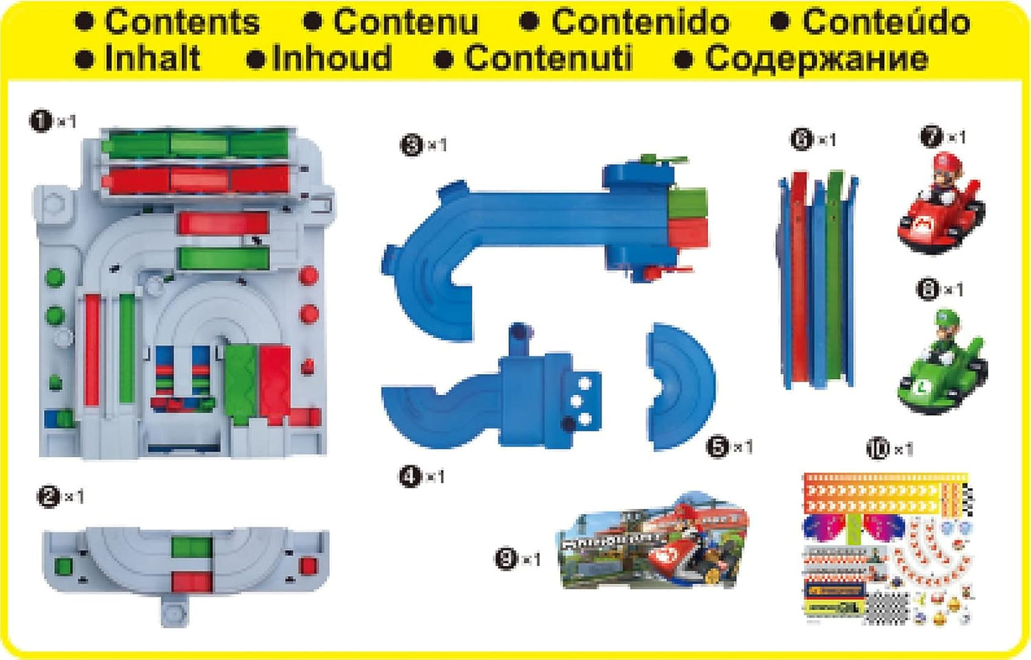 EPOCH Games 7390 Mario Kart™ Racing DX | Party - &amp; Actionspiel | Geschicklichkeitsspiel für Kinder und Familien