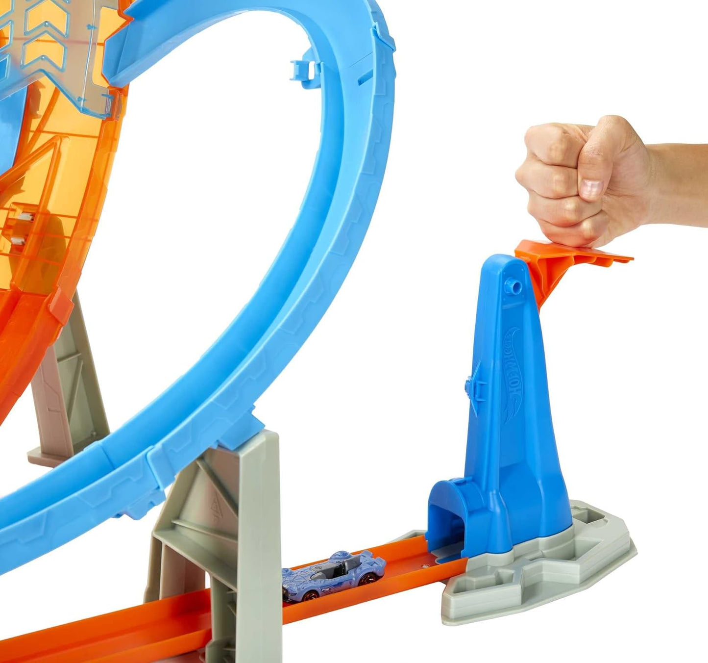 Hot Wheels HCB00 – Riesen Looping Crash Trackset