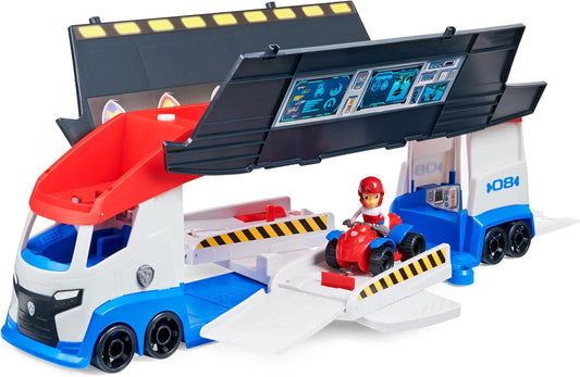 Paw Patrol, 10. Jubiläum, Teamfahrzeug Paw Patroller im aktualisierten Design, inkl. Ryder Figur