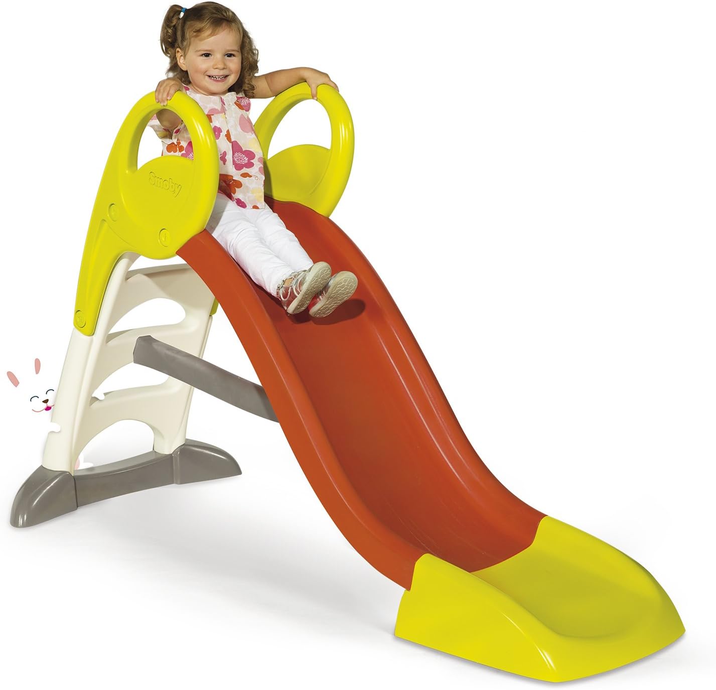 Smoby – KS Rutsche kompakte Kinderrutsche mit Wasseranschluss, 1,5 Meter lang