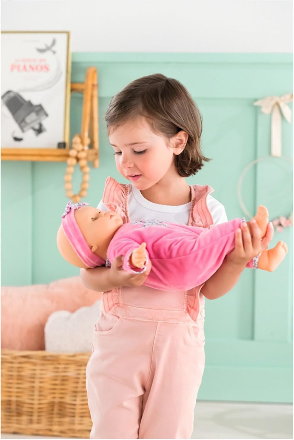 Corolle – Mon Grand Poupon Lucille, Interaktive Puppe (42 cm)