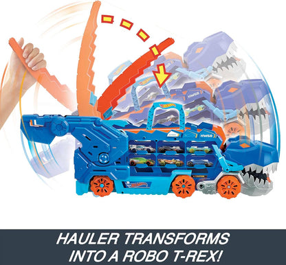 Hot Wheels Let's Race Netflix - 2:1 Transporter zu T - Rex