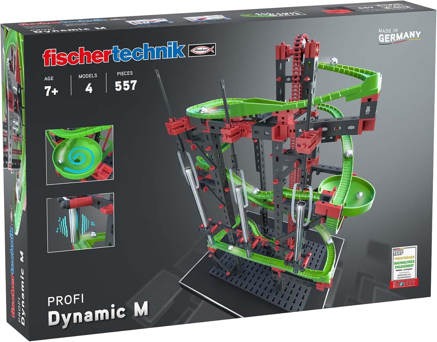 fischertechnik 533872 – Kugelbahn Dynamic M