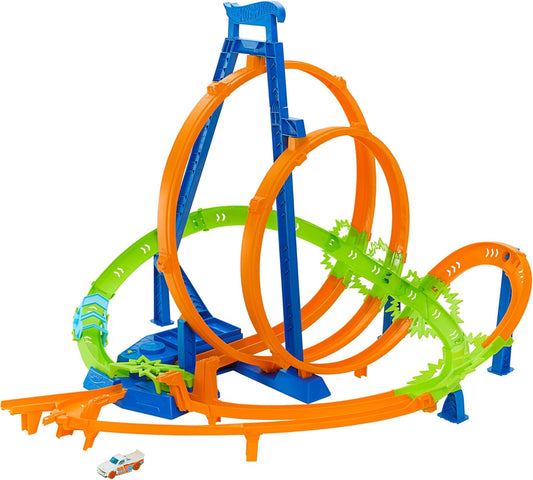 Hot Wheels Track Set – Episches Crash - Rennen (HTP55)