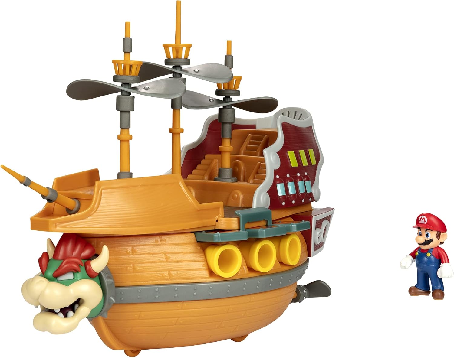 Nintendo Super Mario Deluxe Spielset – Bowser’s Schiff