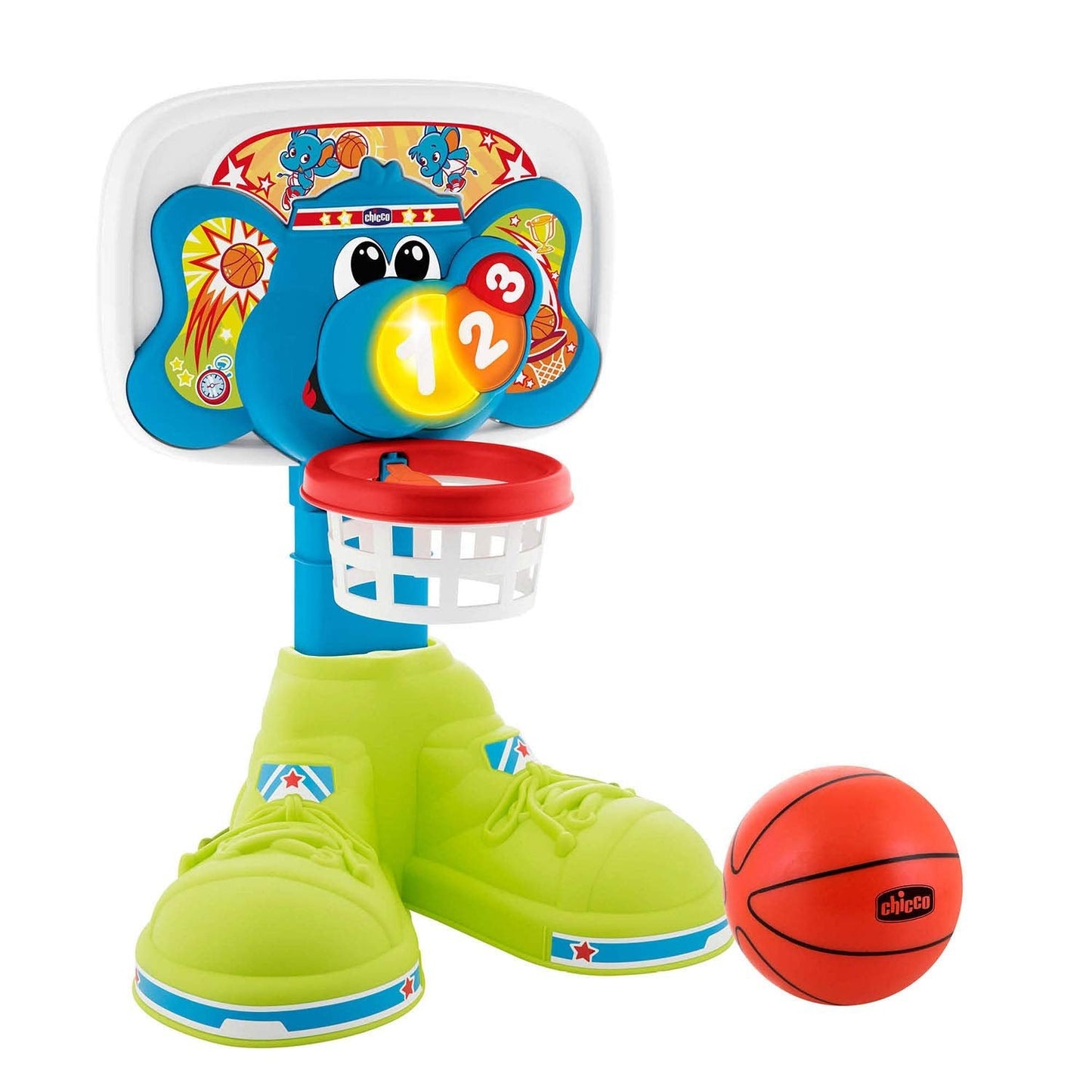 Chicco Basket League – Elektronischer Basketballkorb für Kinder