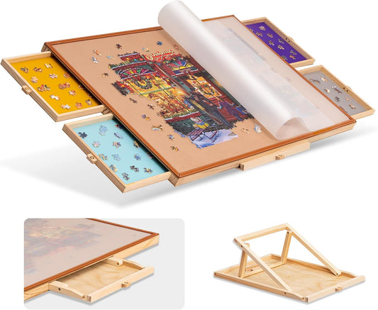 Tektalk – Tragbarer Puzzletisch für bis zu 1500 Teile