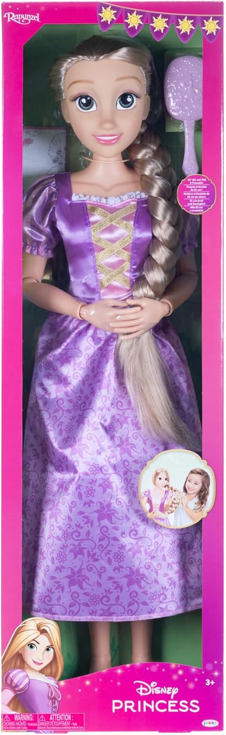 Disney Princess Rapunzel Playdate Puppe – 80 cm groß & beweglich