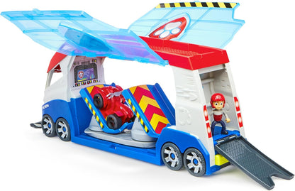 PAW Patrol – Launch'n Rescue PAW Patroller Teamfahrzeug mit neuen Funktionen, inkl. Ryder - Figur und 1 Basis - Fahrzeug, Spielzeug geeignet für Kinder ab 3 Jahren