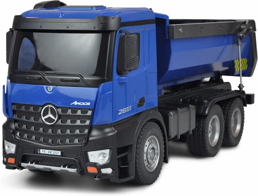 Amewi Arocs Lizenz LKW Kipper 2,4GHz RTR – Blau (22537)