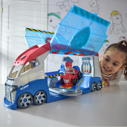 PAW Patrol – Launch'n Rescue PAW Patroller Teamfahrzeug mit neuen Funktionen, inkl. Ryder - Figur und 1 Basis - Fahrzeug, Spielzeug geeignet für Kinder ab 3 Jahren