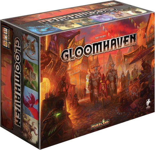 euerland Spiele – Gloomhaven | Episches Koop - &amp; Strategie - Brettspiel – Wie neu