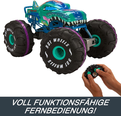 Hot Wheels Monster Trucks Ferngesteuertes Auto, Mega-Wrex im Maßstab 1:6 - Spielzeug & Spielwaren | ReplayToys Deutschland